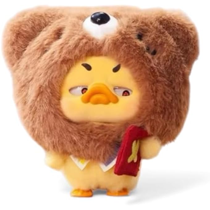 UPSET DUCK CRAZY CIRCUS DUCK PLUSH KEYCHAIN BLIND BOX FIGURE SET, 13-15 CM SIZE - Image 4